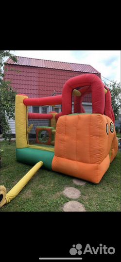 Батут надувной, игровой центр happy HOP 6 в 1