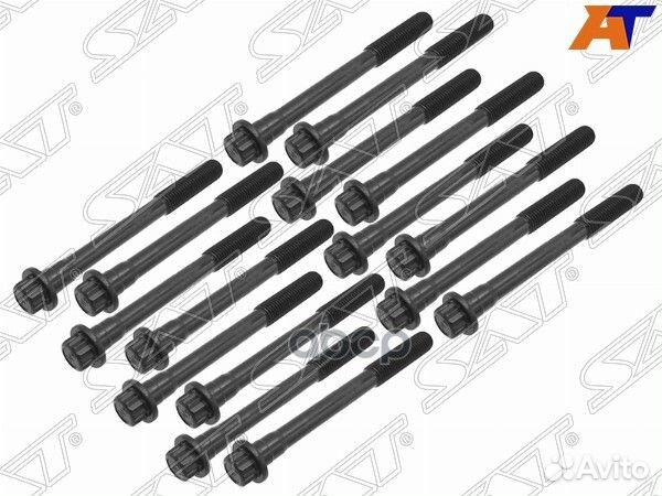 Болт ГБЦ (комплект) toyota 1MZ-FE ST-117-0023 Sat