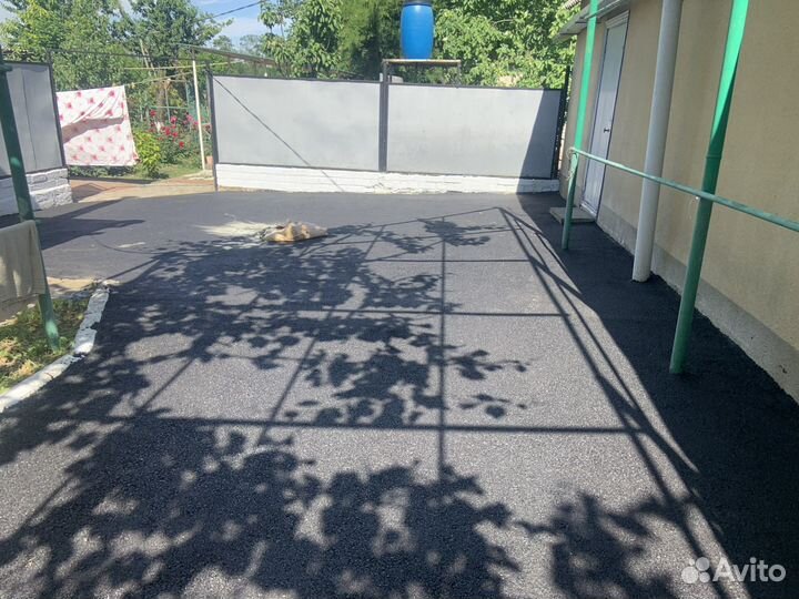 Асфальтирование дворов и дорог