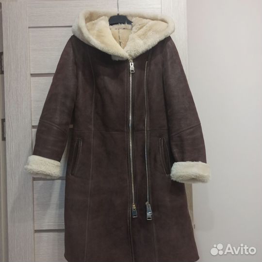 Дубленка натуральная женская 44- 46