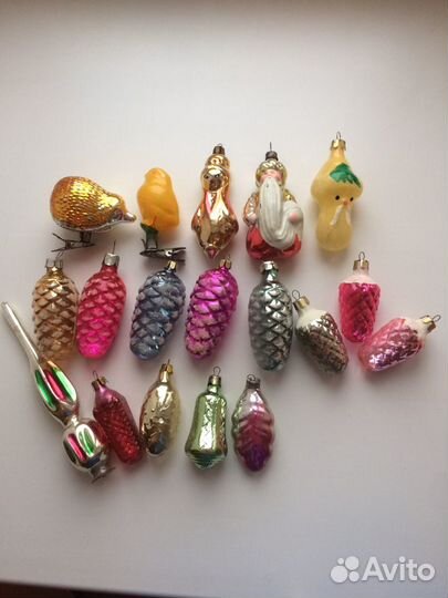 Елочные игрушки СССР