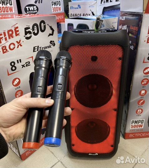 Мощная колонка eltronic 20-59