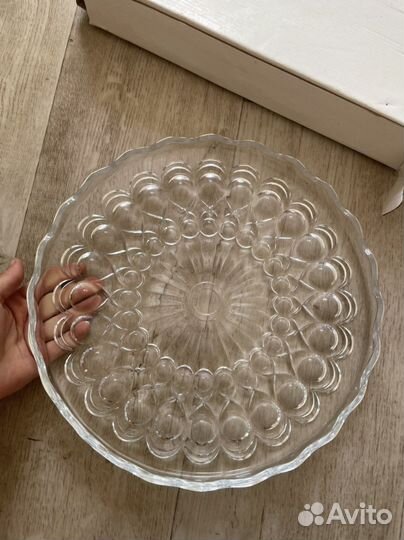 Тарелка большая для фруктов, торта