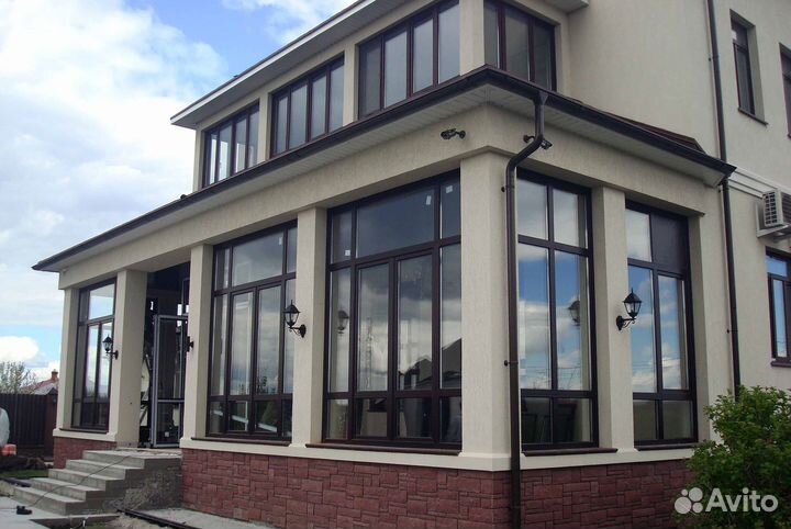 Остекление беседки