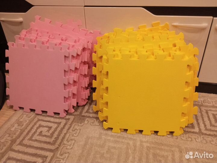 Мягкая плитка eva