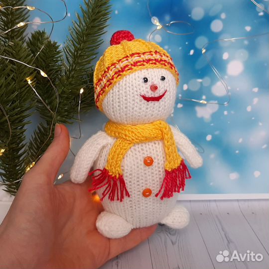 Снеговик, новогодний подарок- сувенир