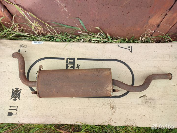 Глушитель на ваз 2114