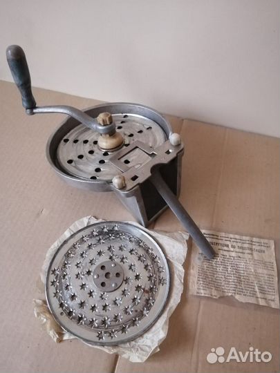 Советская овощерезка ручная шинковка