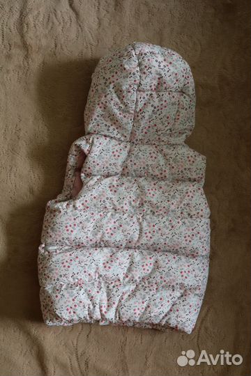 Жилетка теплая для девочки 98 baby go