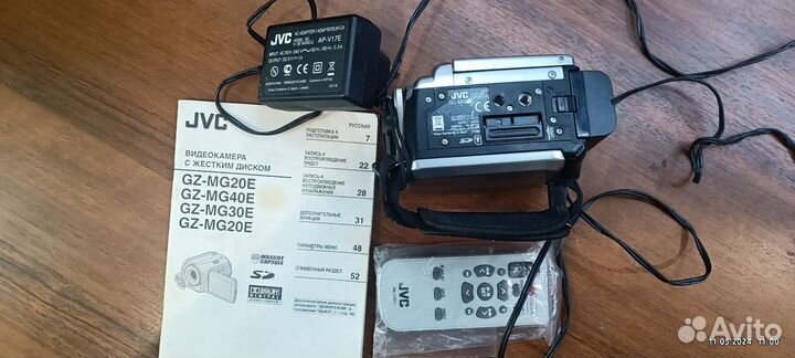 Видеокамера jvc GZ-MG20E