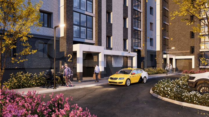 Квартира-студия, 25,3 м², 8/11 эт.