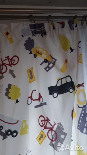 Штора в детскую для мальчика