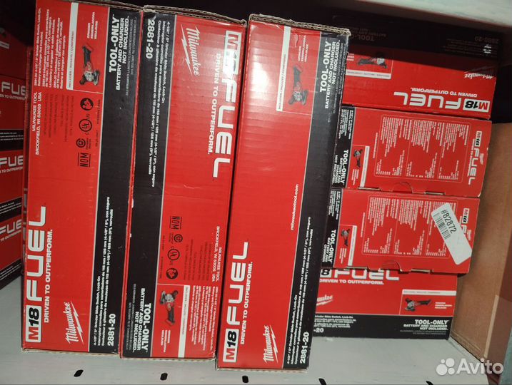 Ушм Milwaukee 2881-20 из США (в европе fsag125XB-0