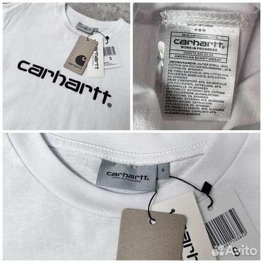 Футболки Carhartt wip oversize