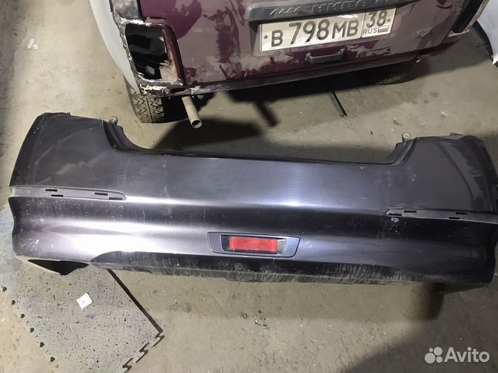 Задний бампер