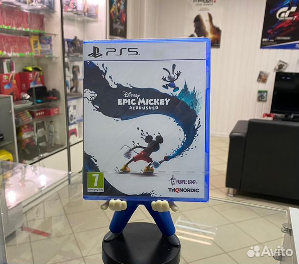 Игра на диске Disney Epic Mickey Rebrushed PS5