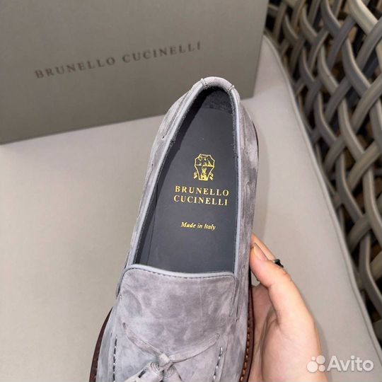 Brunello cucinelli лоферы мужские