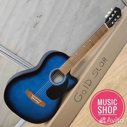 Гитара новая акустическая с широким грифом