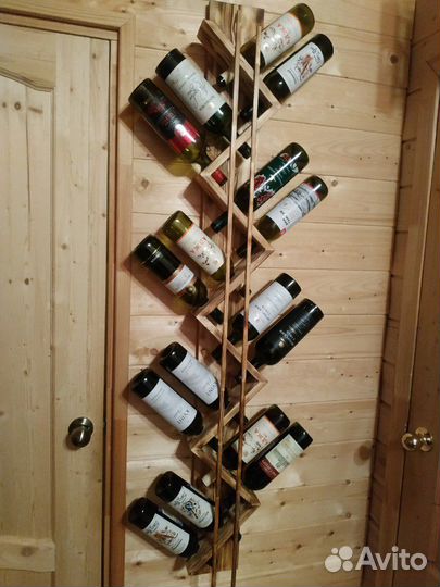 Винная полка большая 