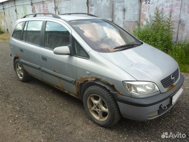 Разбор Opel Zafira A Опель Зафира А Кузов по частя