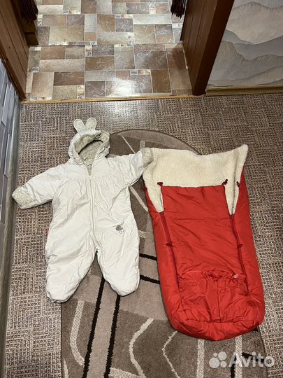 Конверт в коляску, комбинезон зимний, осенний