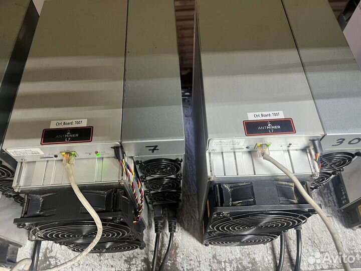 Asic Antminer L7 9500 бу