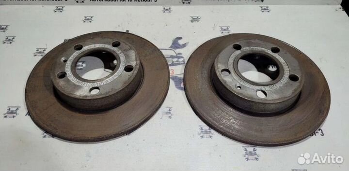 Диски тормозные задние (2шт) audi a4 b6
