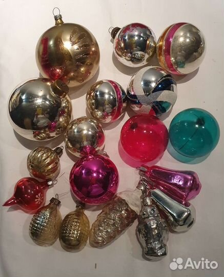 Елочные игрушки СССР