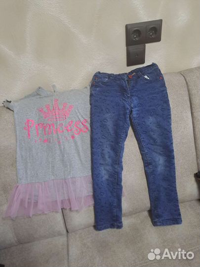 Вещи пакетом на девочку 5 лет