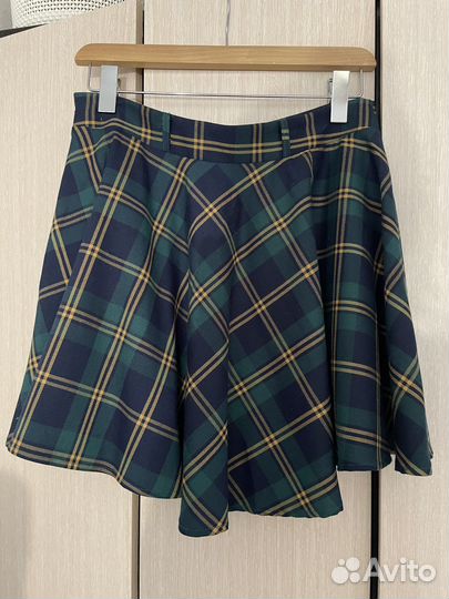 Юбка в клетку