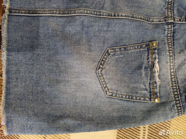 Юбка джинсовая