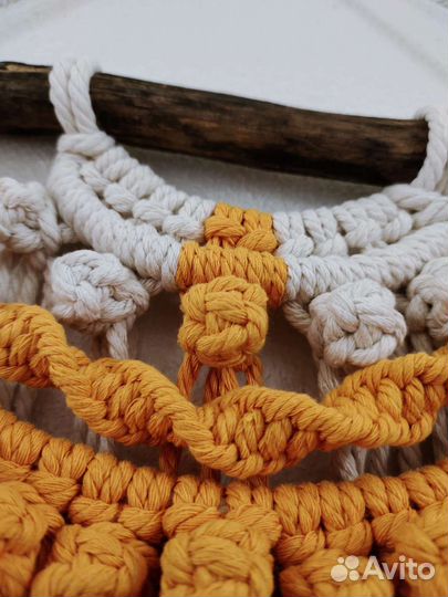 Панно макраме большое.ручная работа