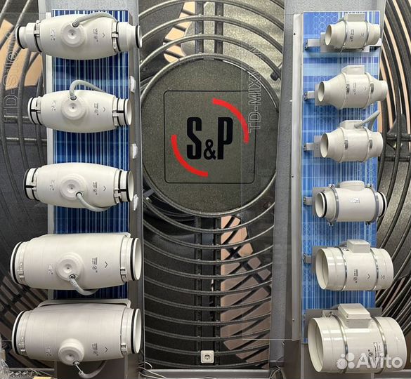 TD Канальный вентилятор Silent Soler Palau