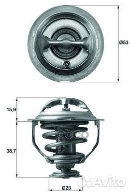 Термостат TX11795D Mahle/Knecht
