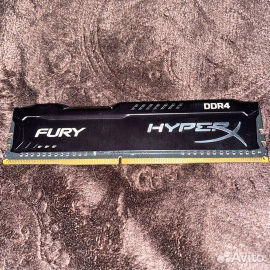 Оперативная память ddr4 hyperx fury 8gb