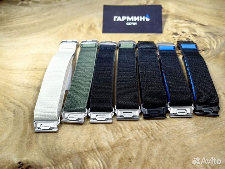 Нейлон ремешки Hemsut для 22mm для часов Garmin