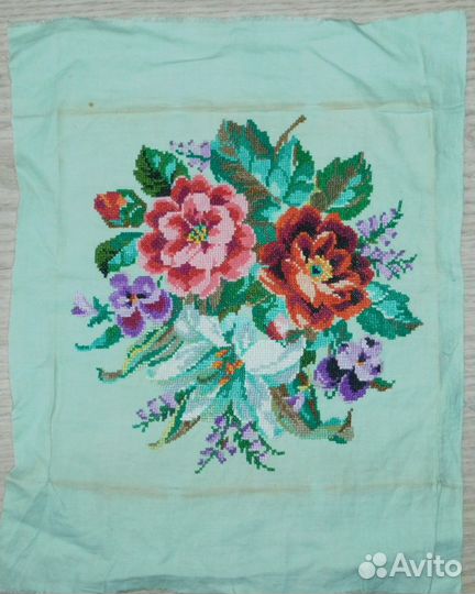 Вышивка крестиком 1950-е г.г