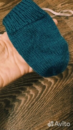 Рукавички для ребёнка 3-5 лет, шерстяные