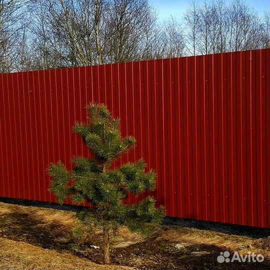 Забор из профнастила