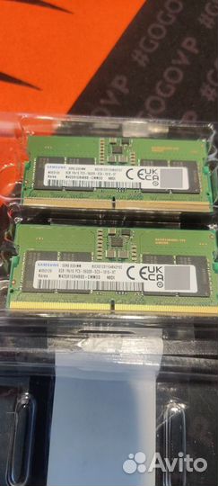 Оперативная память DDR5 8 GB SO-dimm samsung 5600