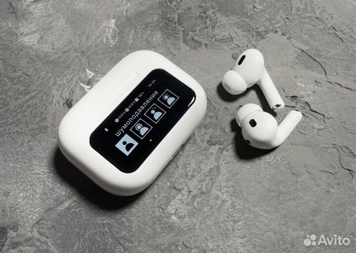 Airpods PRO 2 type c, С дисплеем / экраном