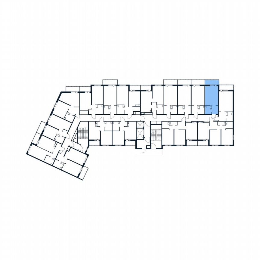 Квартира-студия, 24,3 м², 6/12 эт.