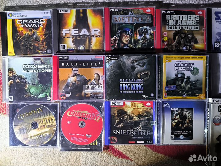 Игры на дисках для pc