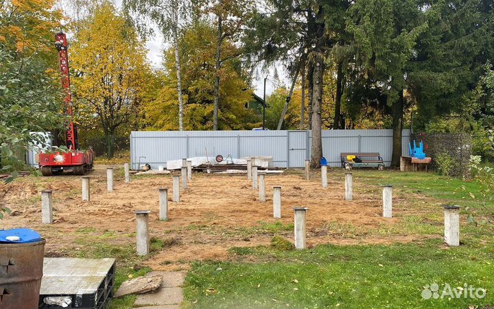 Жб сваи под ключ монтаж