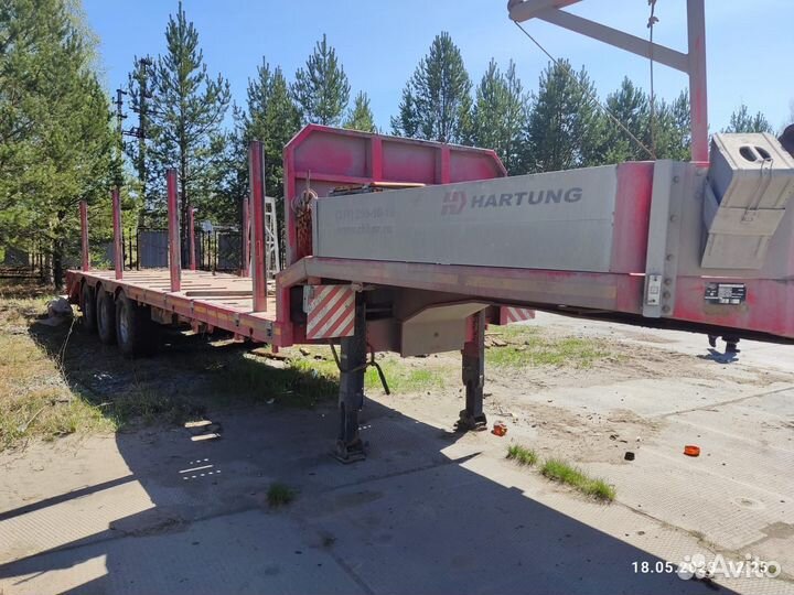 Полуприцеп трал (тяжеловоз) HARTUNG 943100, 2019