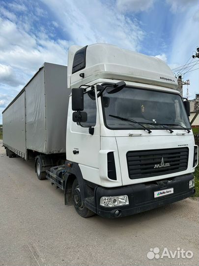 МАЗ 4371 с полуприцепом, 2022