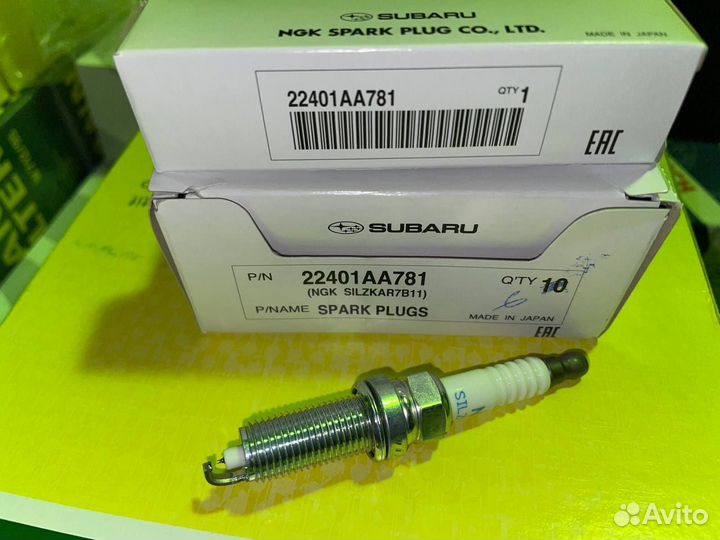 Свеча зажигания subaru Forester 22401-AA781