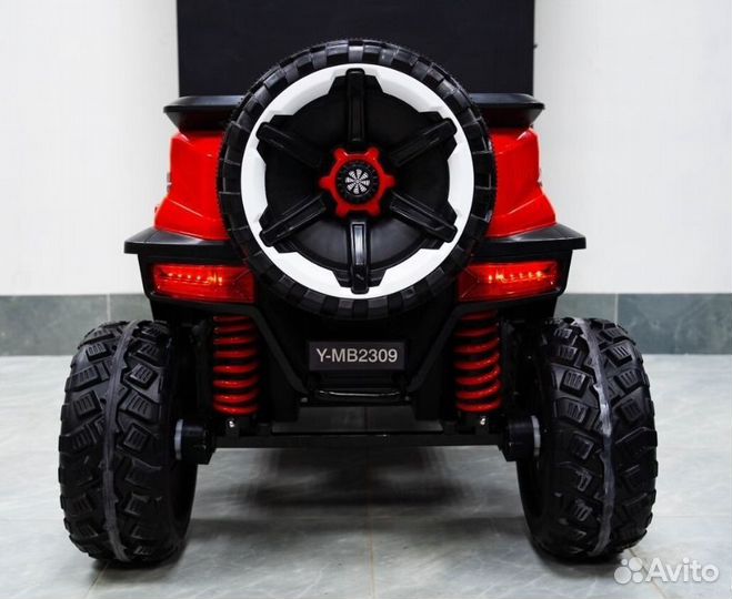 Большой двухместный Электромобиль Джип