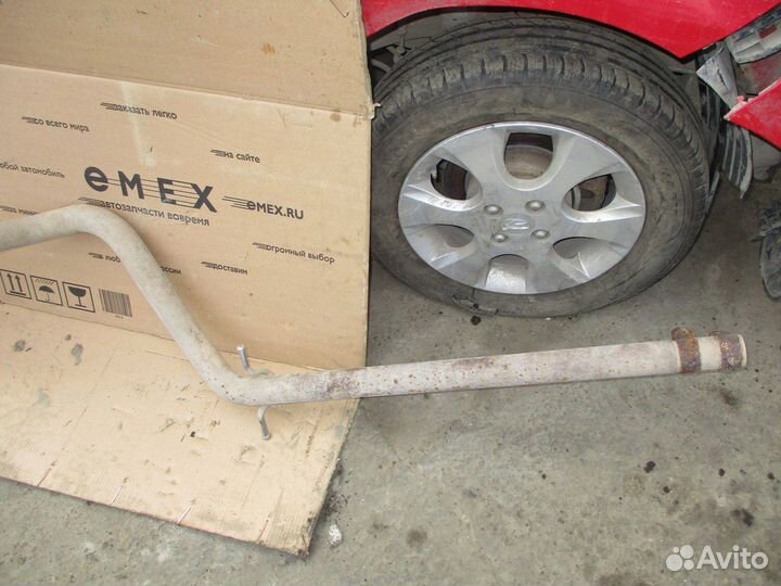 Глушитель основной VW Polo Sedan