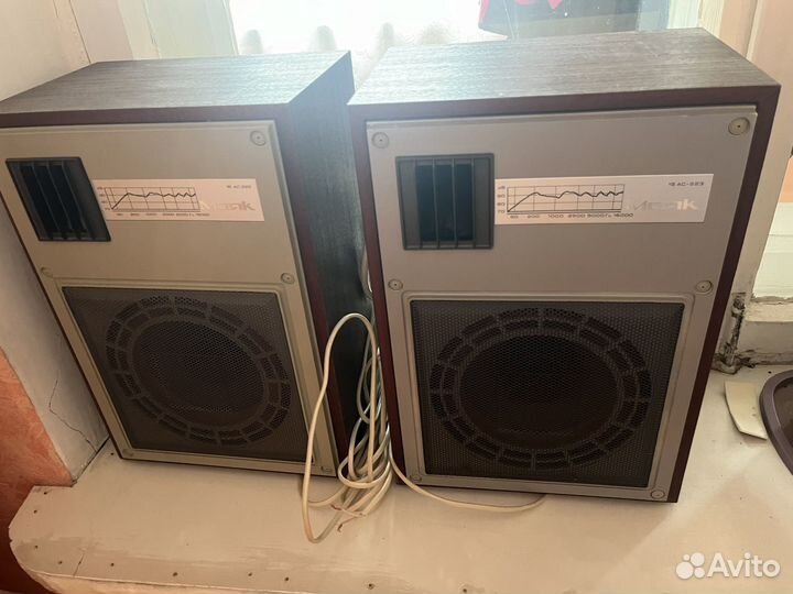 Акустические колонки маяк и DVD система BBK